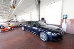 Den Haag 26 juli 2019
Binnenkijken op paleis Noordeinde en bij de koninklijke stallen met Frank en Rogier van het sbs6 programma paleis voor een prikkie. Audi A8 van Koning Willem Alexander aan een druppel
