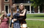 Den Haag 19 juli 2019
Jaarlijkse fotouurtje in de thuisn van Huis ten Bosch . Aanwezig Koning Willem Alexander Koningin Maxima Prinses Amalia Alexia en Ariane.