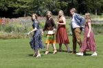 Den Haag 19 juli 2019
Jaarlijkse fotouurtje in de thuisn van Huis ten Bosch . Aanwezig Koning Willem Alexander Koningin Maxima Prinses Amalia Alexia en Ariane.