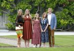Den Haag 19 juli 2019
Jaarlijkse fotouurtje in de thuisn van Huis ten Bosch . Aanwezig Koning Willem Alexander Koningin Maxima Prinses Amalia Alexia en Ariane.