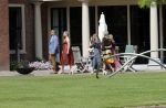 Den Haag 19 juli 2019
Jaarlijkse fotouurtje in de thuisn van Huis ten Bosch . Aanwezig Koning Willem Alexander Koningin Maxima Prinses Amalia Alexia en Ariane.