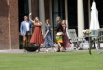 Den Haag 19 juli 2019
Jaarlijkse fotouurtje in de thuisn van Huis ten Bosch . Aanwezig Koning Willem Alexander Koningin Maxima Prinses Amalia Alexia en Ariane.