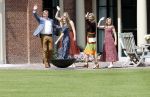 Den Haag 19 juli 2019
Jaarlijkse fotouurtje in de thuisn van Huis ten Bosch . Aanwezig Koning Willem Alexander Koningin Maxima Prinses Amalia Alexia en Ariane.