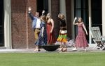 Den Haag 19 juli 2019
Jaarlijkse fotouurtje in de thuisn van Huis ten Bosch . Aanwezig Koning Willem Alexander Koningin Maxima Prinses Amalia Alexia en Ariane.
