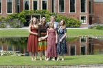 Den Haag 19 juli 2019
Jaarlijkse fotouurtje in de thuisn van Huis ten Bosch . Aanwezig Koning Willem Alexander Koningin Maxima Prinses Amalia Alexia en Ariane.