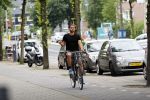 Amsterdam 11 juli 2019
Manuel Broekman op de fiets