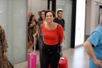 Schiphol 22 juli 2019
Wielrenners voor nierstichting arriveren op schiphol.
Oa Leontien v Moorsel Nicole Buch Remco Veldhuis en Erik Dijkstra.