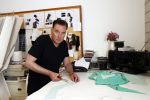 Badhoevedorp 23 juli 2019
Couterier Paul Schulten in zijn atelier.