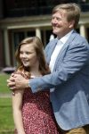Den Haag 19 juli 2019
Jaarlijkse fotouurtje in de thuisn van Huis ten Bosch . Aanwezig Koning Willem Alexander Koningin Maxima Prinses Amalia Alexia en Ariane.