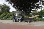 Breukeleveen 1 augustus 2019
Een tuinman maakt de tuin van Prinses Mabel netjes.