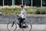 Den Haag 26 juli 2019
Rogier Smit ( paleis voor een prikkie) op de fiets in Den Haag.