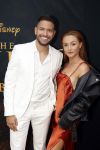 Amsterdam 15 juli 2019
Premiere the lion king in tuschinski. Rolf Sanchez met vriendin