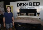 Berkel en Rodenrijs 24 juli 2019
Roy Donders onthult zijn bed bij  Dekbed-Discounter.nl