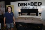 Berkel en Rodenrijs 24 juli 2019
Roy Donders onthult zijn bed bij  Dekbed-Discounter.nl