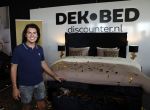 Berkel en Rodenrijs 24 juli 2019
Roy Donders onthult zijn bed bij  Dekbed-Discounter.nl