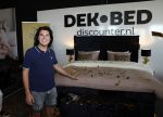 Berkel en Rodenrijs 24 juli 2019
Roy Donders onthult zijn bed bij  Dekbed-Discounter.nl
