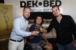 Berkel en Rodenrijs 24 juli 2019
Roy Donders onthult zijn bed bij  Dekbed-Discounter.nl