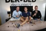 Berkel en Rodenrijs 24 juli 2019
Roy Donders onthult zijn bed bij  Dekbed-Discounter.nl