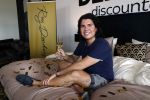 Berkel en Rodenrijs 24 juli 2019
Roy Donders onthult zijn bed bij  Dekbed-Discounter.nl