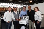Amsterdam 8 juli 2019
Ruud Gullit op de modefabriek bij sneakermwerk H32