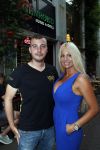 Amsterdam 27 juli 2019
Maron Hill heeft surprise etentje met vrienden georganiseers bij restaurant Genroku voor zijn zwangere vriendin Samantha de Jong ( Barbie)