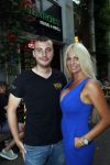 Amsterdam 27 juli 2019
Maron Hill heeft surprise etentje met vrienden georganiseers bij restaurant Genroku voor zijn zwangere vriendin Samantha de Jong ( Barbie)