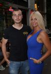 Amsterdam 27 juli 2019
Maron Hill heeft surprise etentje met vrienden georganiseers bij restaurant Genroku voor zijn zwangere vriendin Samantha de Jong ( Barbie)