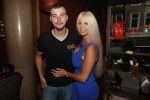 Amsterdam 27 juli 2019
Maron Hill heeft surprise etentje met vrienden georganiseers bij restaurant Genroku voor zijn zwangere vriendin Samantha de Jong ( Barbie)