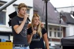 Apeldoorn 3 juni 2014
Tros muziek feesten op het plein in Apeldoorn.
Tim Douwsma en Monique Smit