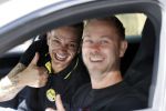 Amsterdam 20 juli 2020
Chahid Charrak in auto en samen met Ruud Gullit op de cornelis schuytstraat. Chahid heet op instagram Dutch Performante