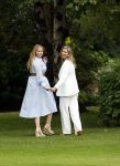 Den Haag  17 juli 2020
Koninklijk fotouurtje in de tuin van Huis ten Bosch . Vanwege corona was er veel minder pers uitgenodigd dan andere jaren. Aanwezig koning Willem Alexander Koningina Maxima en de prinsessen Amalia Alexia en Ariane .