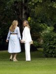 Den Haag  17 juli 2020
Koninklijk fotouurtje in de tuin van Huis ten Bosch . Vanwege corona was er veel minder pers uitgenodigd dan andere jaren. Aanwezig koning Willem Alexander Koningina Maxima en de prinsessen Amalia Alexia en Ariane .