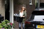 Huizen 25 juli 2020
Leontine Borsato met interieur designer Olga Wintermans bij haar nieuw huis .