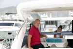 ibiza 1 augustus 2020
Michael v Gerwen en zijn vrouw Daphne met hun kinderen Zoe en Mike op ibiza . Ze gingen heerlijk met een boot varen