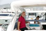 ibiza 1 augustus 2020
Michael v Gerwen en zijn vrouw Daphne met hun kinderen Zoe en Mike op ibiza . Ze gingen heerlijk met een boot varen