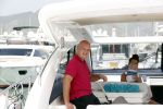 ibiza 1 augustus 2020
Michael v Gerwen en zijn vrouw Daphne met hun kinderen Zoe en Mike op ibiza . Ze gingen heerlijk met een boot varen