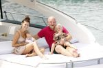 ibiza 1 augustus 2020
Michael v Gerwen en zijn vrouw Daphne met hun kinderen Zoe en Mike op ibiza . Ze gingen heerlijk met een boot varen