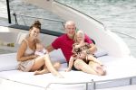 ibiza 1 augustus 2020
Michael v Gerwen en zijn vrouw Daphne met hun kinderen Zoe en Mike op ibiza . Ze gingen heerlijk met een boot varen
