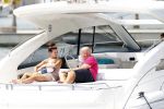 ibiza 1 augustus 2020
Michael v Gerwen en zijn vrouw Daphne met hun kinderen Zoe en Mike op ibiza . Ze gingen heerlijk met een boot varen