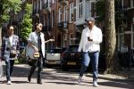 Amsterdam 29 juli 2020
Rose Bertram met Anthony Vos en Mitchel Gray in Amsterdam zuid
