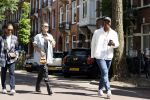 Amsterdam 29 juli 2020
Rose Bertram met Anthony Vos en Mitchel Gray in Amsterdam zuid
