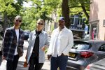 Amsterdam 29 juli 2020
Rose Bertram met Anthony Vos en Mitchel Gray in Amsterdam zuid
