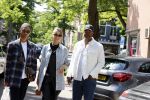 Amsterdam 29 juli 2020
Rose Bertram met Anthony Vos en Mitchel Gray in Amsterdam zuid