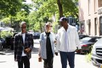 Amsterdam 29 juli 2020
Rose Bertram met Anthony Vos en Mitchel Gray in Amsterdam zuid