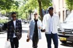 Amsterdam 29 juli 2020
Rose Bertram met Anthony Vos en Mitchel Gray in Amsterdam zuid