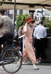 Amsterdam 28 juli 2020
Sigrid ten Napel op straat in amsterdam zuid