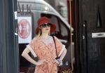 Amsterdam 28 juli 2020
Sigrid ten Napel op straat in amsterdam zuid