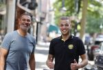 Amsterdam 20 juli 2020
Chahid Charrak in auto en samen met Ruud Gullit op de cornelis schuytstraat. Chahid heet op instagram Dutch Performante