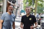 Amsterdam 20 juli 2020
Chahid Charrak in auto en samen met Ruud Gullit op de cornelis schuytstraat. Chahid heet op instagram Dutch Performante