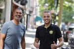 Amsterdam 20 juli 2020
Chahid Charrak in auto en samen met Ruud Gullit op de cornelis schuytstraat. Chahid heet op instagram Dutch Performante